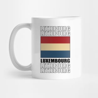 Flag of Luxembourg Mug